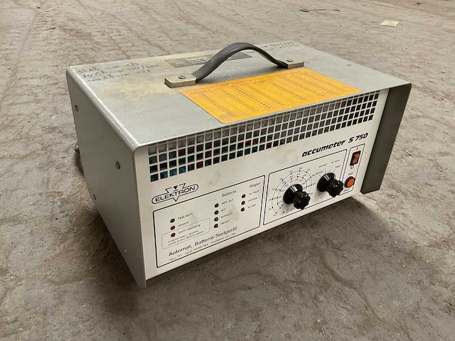 Elektron accumeter s 750 acculader - afbeelding 3 van  5