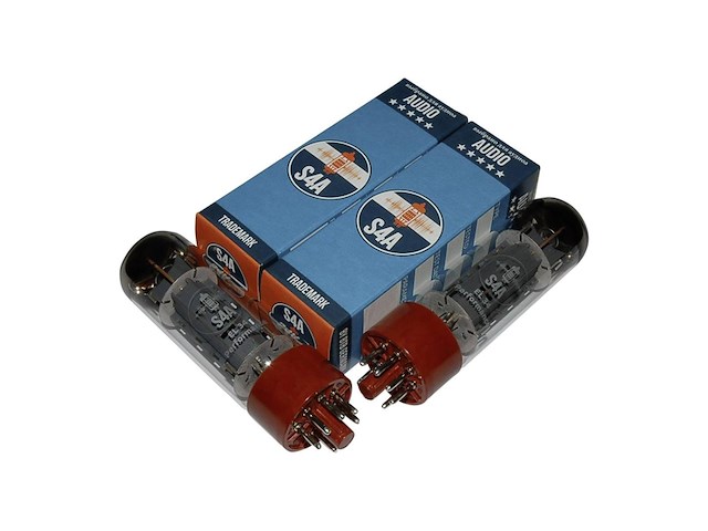 Elektronenbuis matched paar el34 s4a performance geselecteerd voor audio - afbeelding 1 van  1