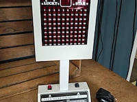 Elektronische bingomachine, lucky star, wit - afbeelding 3 van  5