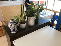 Elektronische bureau tafel met bureaustoel en kast - afbeelding 5 van  6