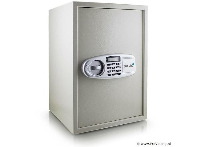 Elektronische kluis lichtgrijs - afbeelding 4 van  5