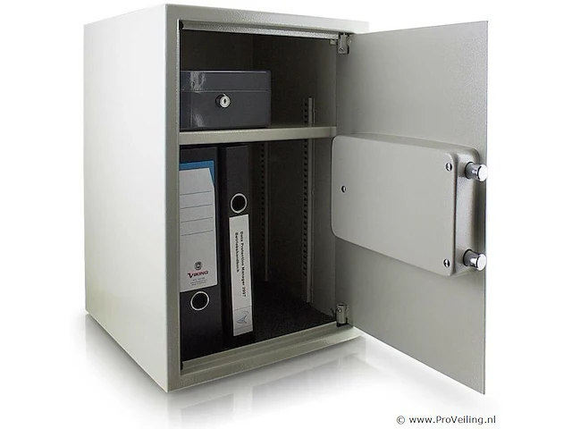 Elektronische kluis lichtgrijs - afbeelding 2 van  5