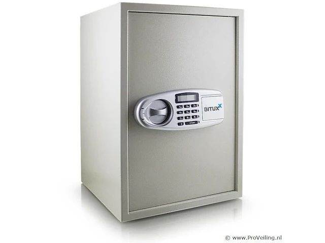 Elektronische kluis lichtgrijs - afbeelding 4 van  5