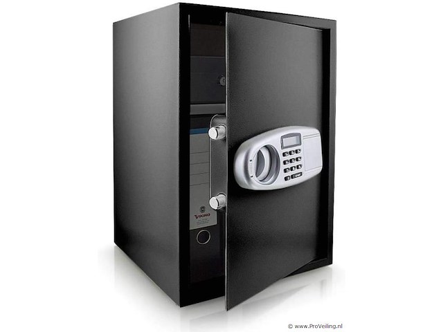 Elektronische kluis zwart - afbeelding 1 van  3