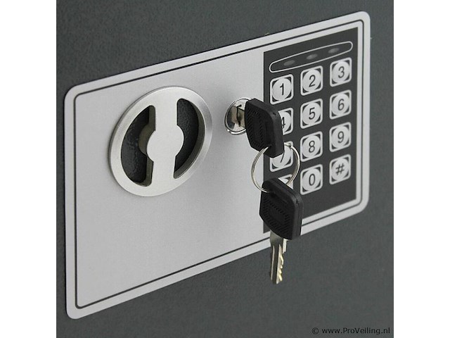 Elektronische sleutelkluis geschikt voor 48 sleutels - grijs - incl. reservesleutel - afbeelding 4 van  5