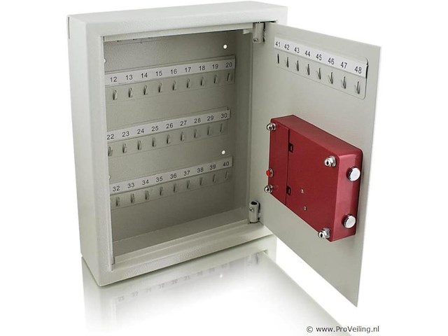 Elektronische sleutelkluis geschikt voor 48 sleutels incl. reservesleutel - - afbeelding 3 van  6