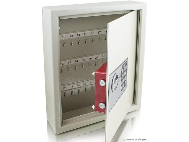 Elektronische sleutelkluis geschikt voor 48 sleutels incl. reservesleutel - - afbeelding 2 van  6