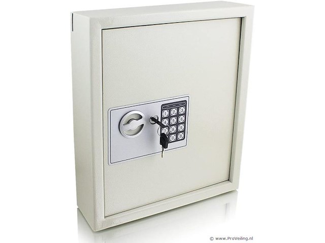 Elektronische sleutelkluis geschikt voor 48 sleutels incl. reservesleutel - - afbeelding 1 van  6