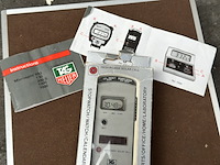 Elektronische stopwatch op zonne-energie tag heuer, solar, grijs - afbeelding 1 van  7