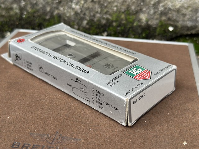 Elektronische stopwatch op zonne-energie tag heuer, solar, grijs - afbeelding 6 van  7