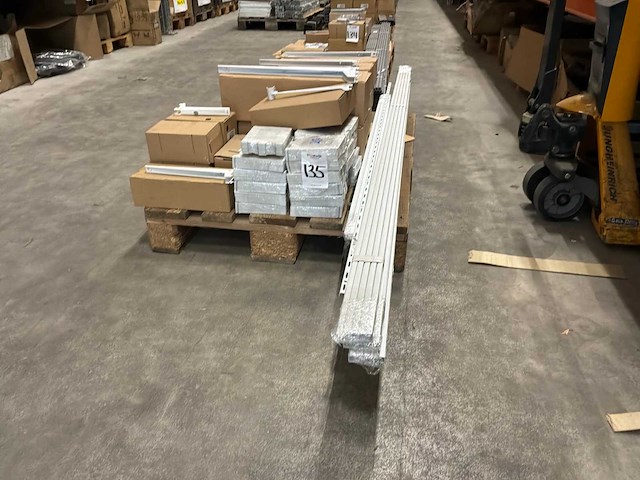 Element system wandplank stelling. (1230x) - afbeelding 4 van  11