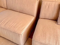 Elementen bank in rechtse opstelling, beige - afbeelding 3 van  12