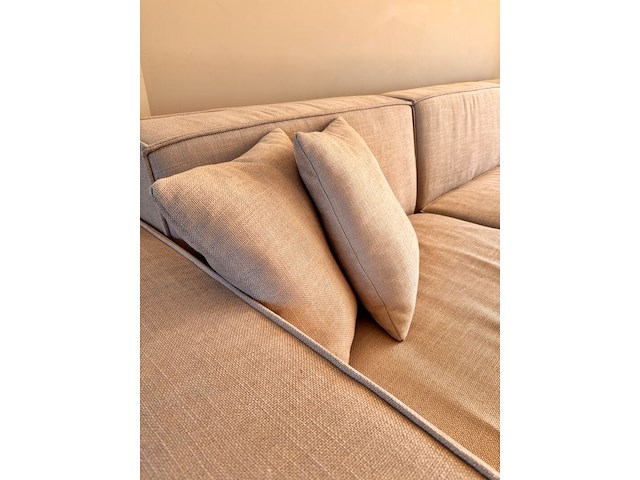 Elementen bank in rechtse opstelling, beige - afbeelding 8 van  12