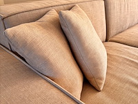 Elementen bank in rechtse opstelling, beige - afbeelding 8 van  12