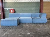 Elementen bank , juul , blauw