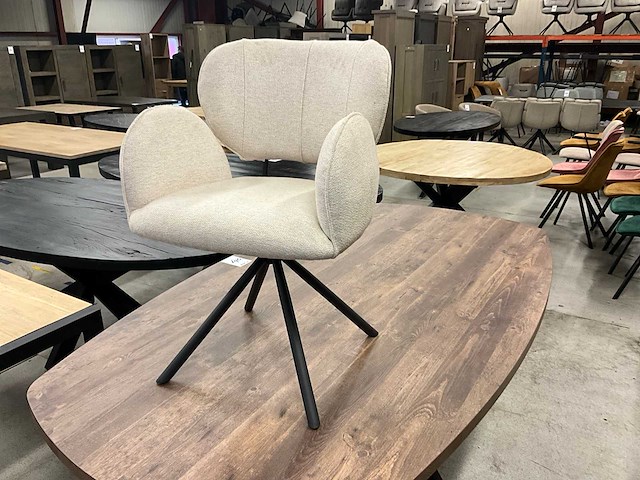 Eleonora rosalin eetkamerstoel (4x) - afbeelding 2 van  8