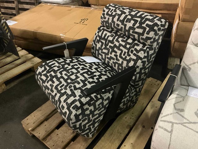 Eleonora verona black fauteuil - afbeelding 1 van  6