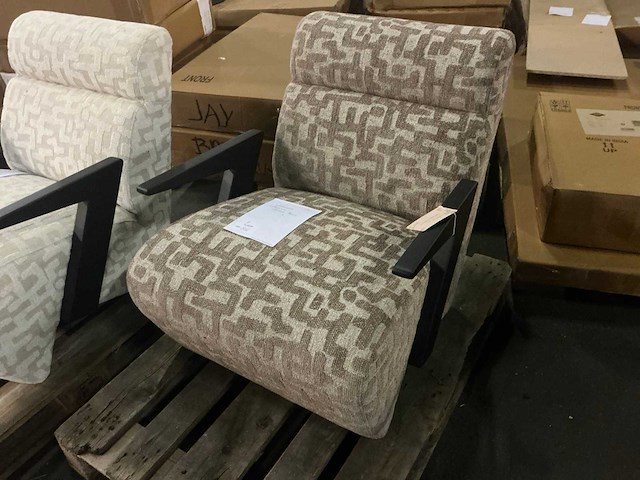 Eleonora verona bruin fauteuil - afbeelding 1 van  5