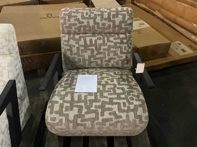 Eleonora verona bruin fauteuil - afbeelding 3 van  5