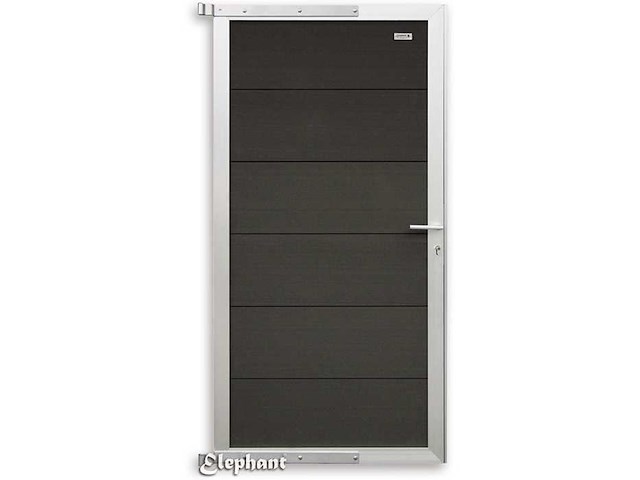 Elephant - forte - wpc tuinpoort - afbeelding 1 van  1