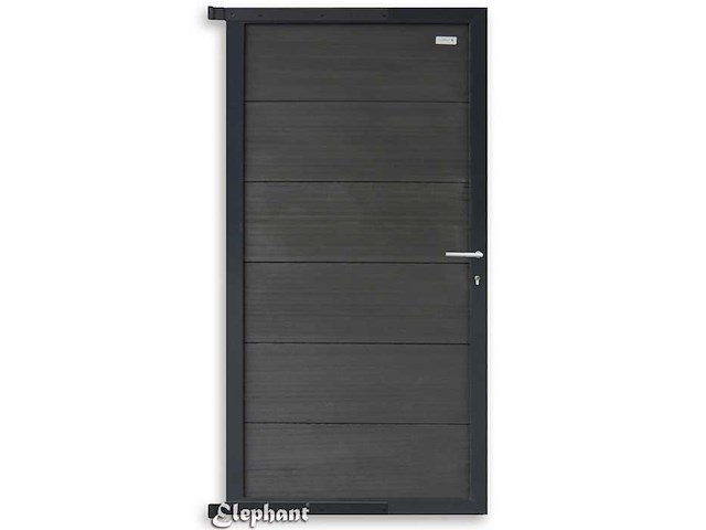 Elephant - forte - wpc tuinpoort - afbeelding 1 van  1