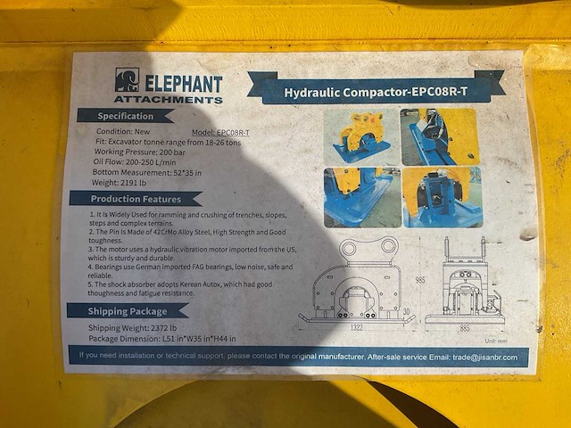 Elephant epc08r-t schranklader - afbeelding 1 van  9