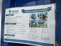Elephant epc160-n hydraulisch trilblok / trilplaat - afbeelding 3 van  13