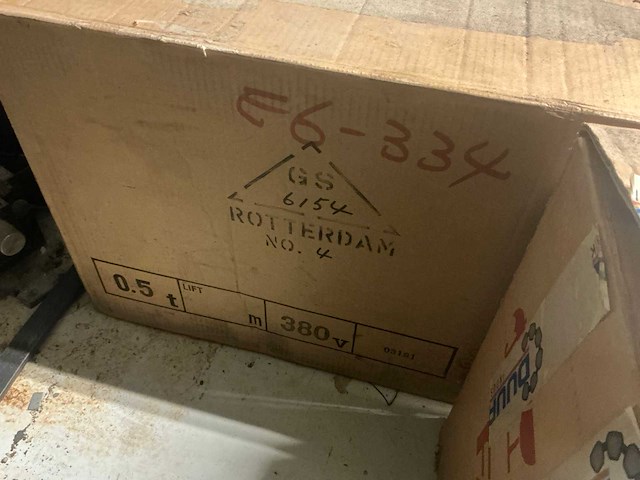 Elephant fa-h kettingtakel 0.5t 380v. (2x) - afbeelding 8 van  8