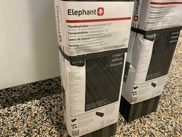 Elephant vlonderplank - ongebruikt (8x) - afbeelding 3 van  4