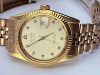 Elgin deluxe 'datejust' eta movement horloge - afbeelding 2 van  9
