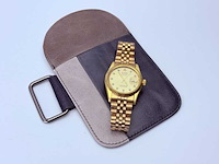 Elgin deluxe 'datejust' eta movement horloge - afbeelding 4 van  9