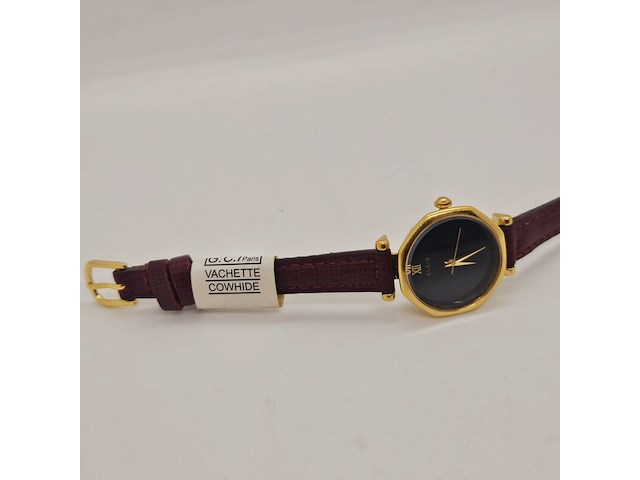 Elgin goldplated dresswatch - mechanisch uurwerk - afbeelding 6 van  7