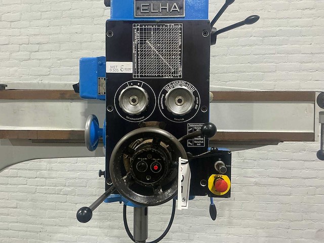 Elha - r40 - radiaalboormachine - afbeelding 8 van  11