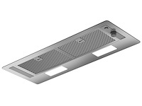 Elica deluxe 74cm canopy afzuigkap rvs - afbeelding 1 van  6