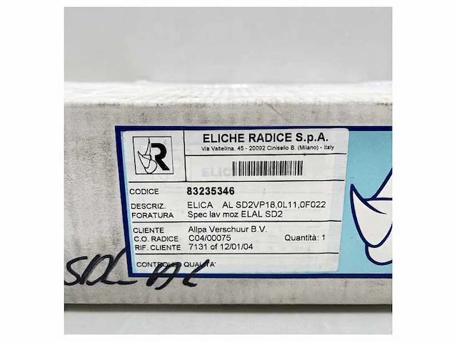 Eliche radice 18 x 11 inch links 2-blads saildrive propeller - 83255346 - afbeelding 4 van  6