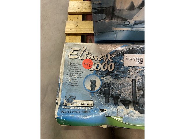 Elimax 6000 fonteinpomp, ubbink - afbeelding 3 van  4