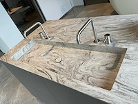 Elis vrijstaand badmeubel met kranen en spiegel - afbeelding 11 van  11