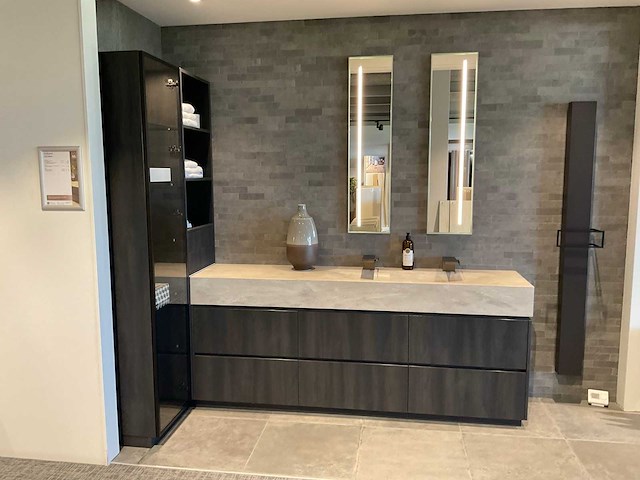 Elise badmeubel met wandkasten-kranen en spiegels - afbeelding 8 van  15