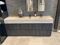 Elise badmeubel met wandkasten-kranen en spiegels - afbeelding 9 van  15