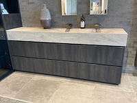 Elise badmeubel met wandkasten-kranen en spiegels - afbeelding 10 van  15