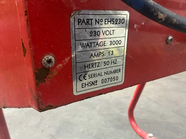 Elite ehs230 heater - afbeelding 5 van  5