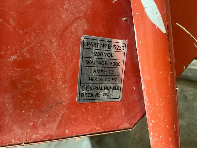 Elite ehs230 heater - afbeelding 5 van  5