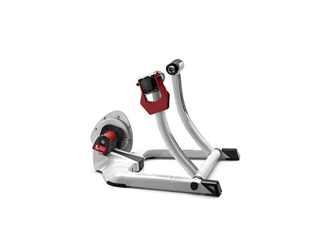 Elite quobo fluid indoor cycle trainer zilver/wit - afbeelding 1 van  4