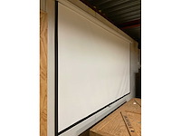 Elite screens - projectiescherm + epson beamer - afbeelding 3 van  4
