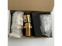 Elka 4350 shower mixer gold stylish finishing - afbeelding 3 van  8