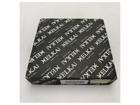 Elka do.5079 chrome round brass shut-off shower head kit - afbeelding 3 van  5