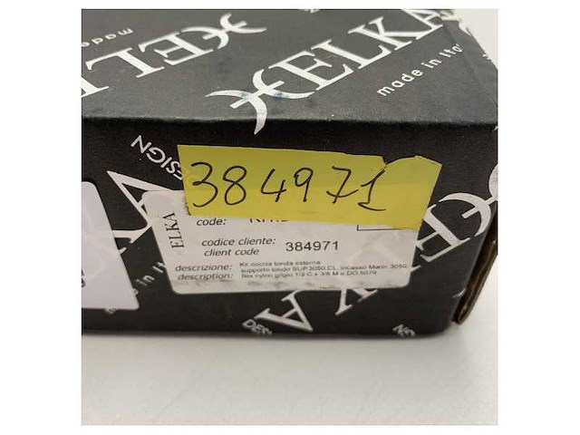 Elka do.5079 chrome round brass shut-off shower head kit - afbeelding 4 van  5