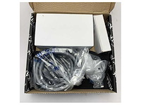 Elka do.5079 chrome round brass shut-off shower head kit - afbeelding 5 van  5