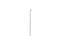 Elka floor-standing stailess steel outdoor shower column with mixer cartridge and microblower - 7085 - afbeelding 1 van  3