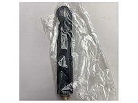 Elka single-lever wall-mounted mixer with spout black - 433050 - afbeelding 4 van  7